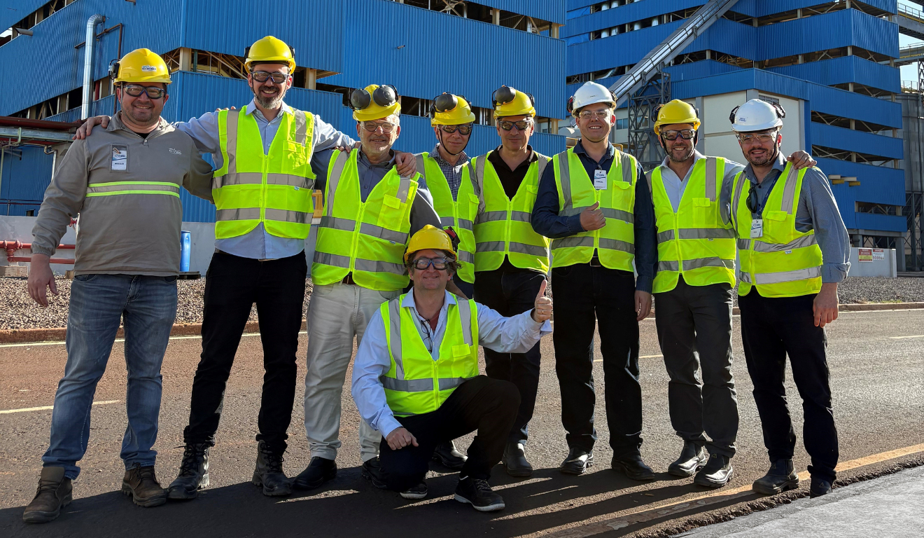 visitantes argentinos conhecendo a C.Vale