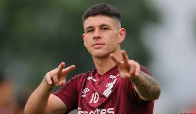 Zapelli foi um dos destaques do Furacão. (Foto: José Tramontin/athletico.com.br)