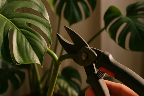 4 motivos para adotar a poda lunar na monstera para galhos fortes mesmo em apartamentos com pouca luz