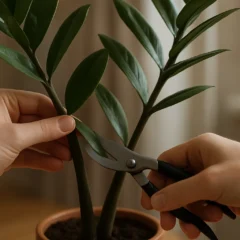 5 razões para fazer poda lunar na zamioculca e evitar crescimento lento em espaços com pouca luz