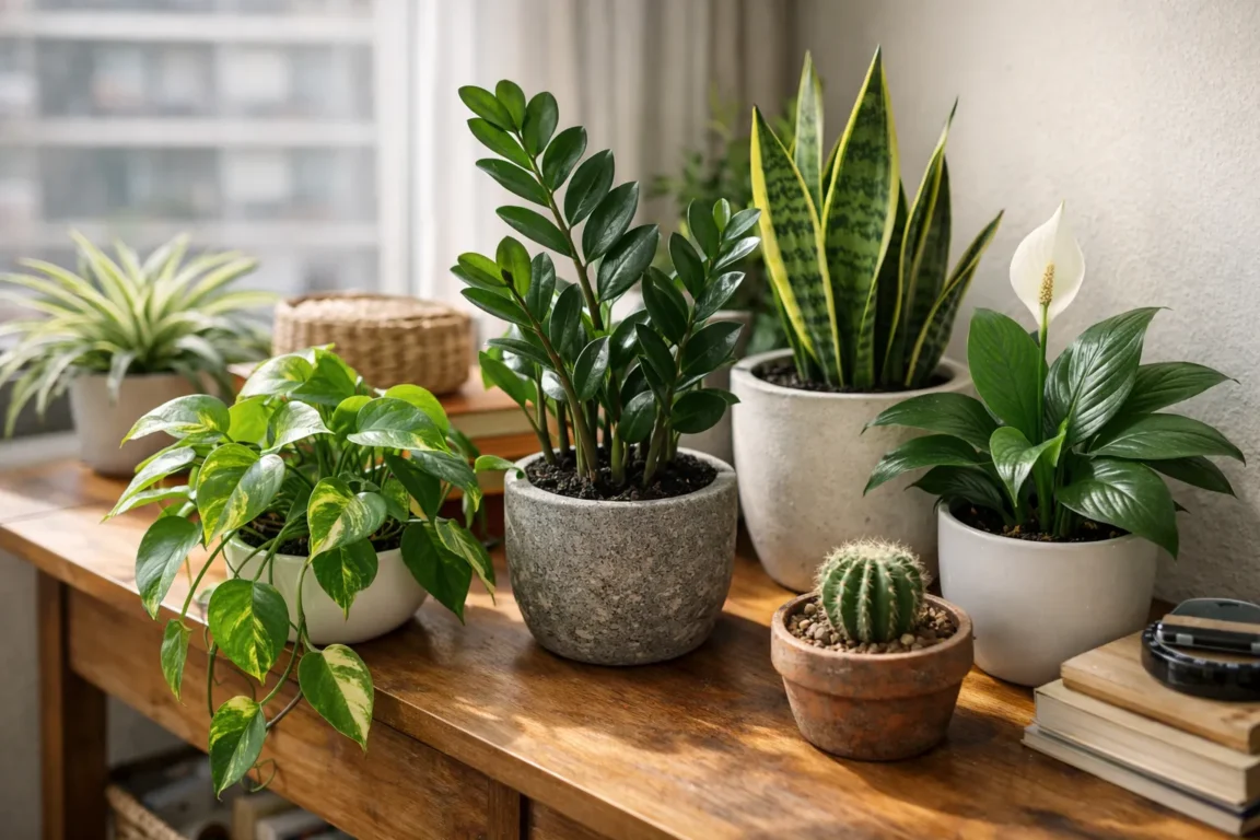 8 plantas resistentes que sobrevivem em apartamentos e não exigem experiência