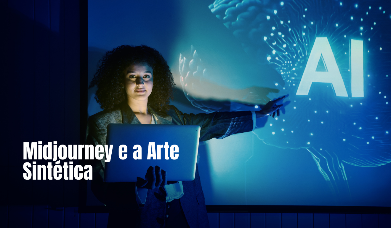 Imagem gerada por IA para representar a geração de imagens por inteligencias artificiais