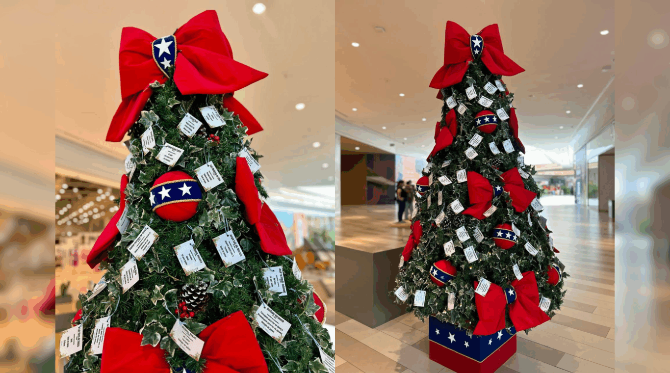 Árvore Solidária do Natal do Jockey Plaza Shopping