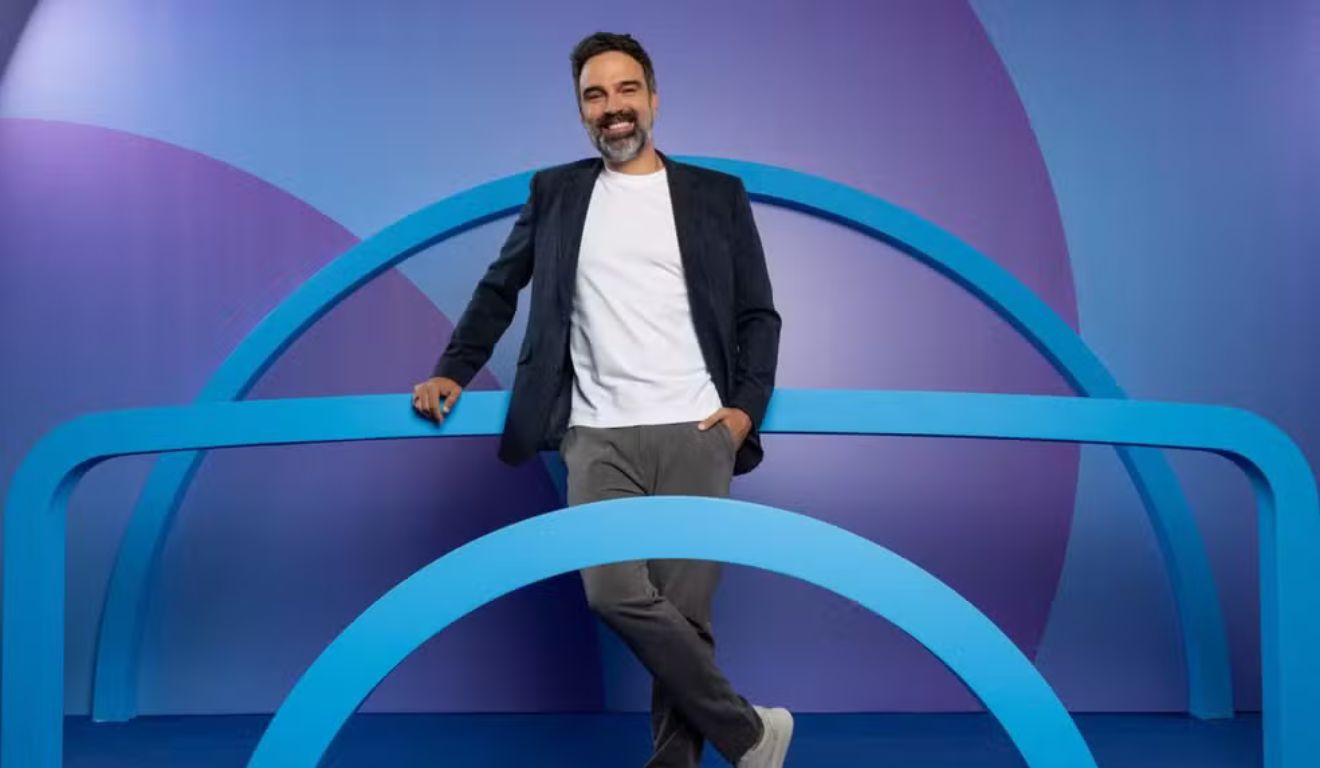 FOTO DO TADEU SCHMIDT, APRESENTADOR DO BBB26