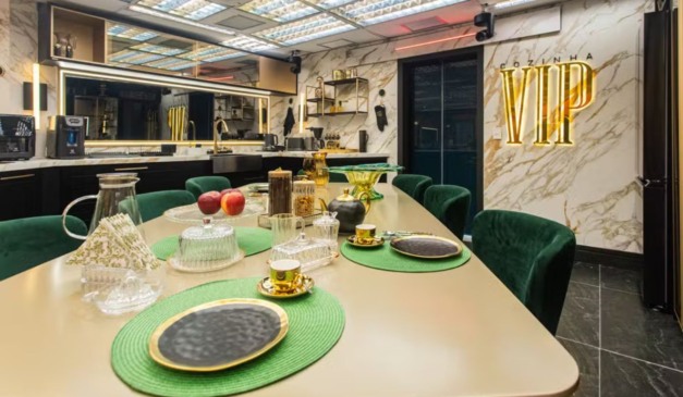 foto da cozinha VIP no BBB 25