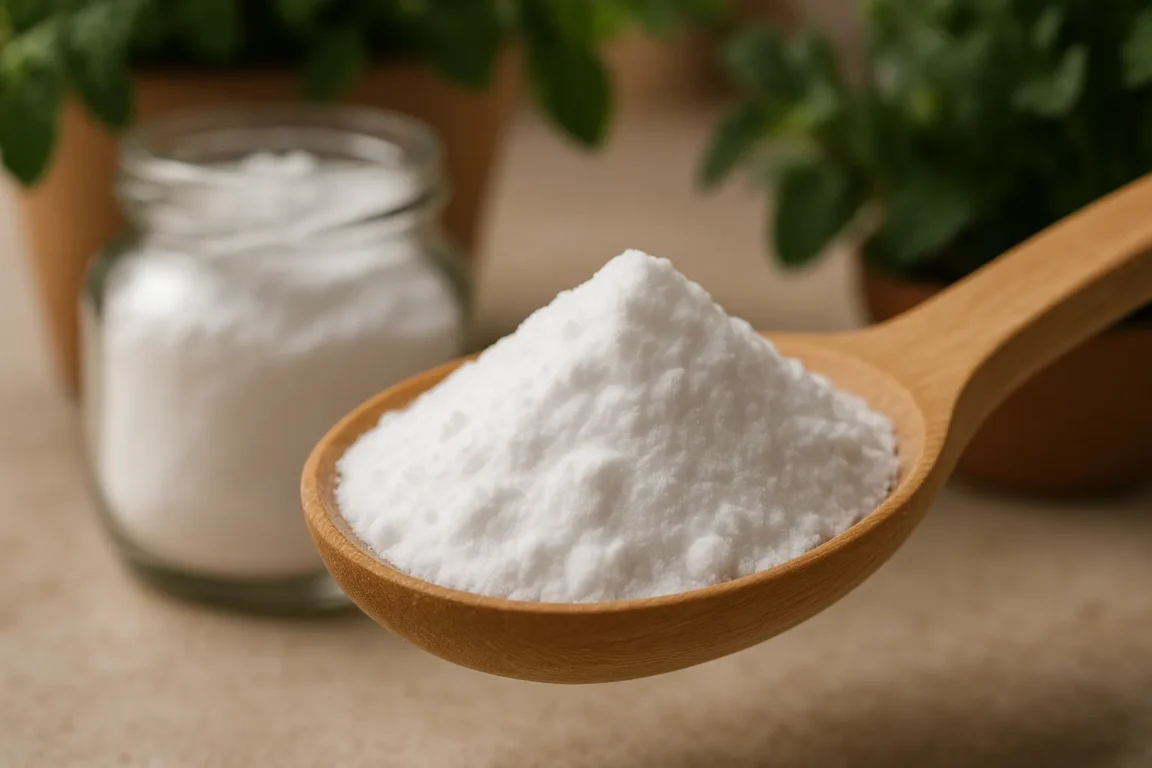 Como usar um truque simples com bicarbonato de sódio para afastar pragas e fortalecer suas plantas