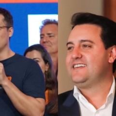 Deltan Dallagnol e Ratinho Jr; ambos lideram cenários de pesquisa ao Senado no Paraná