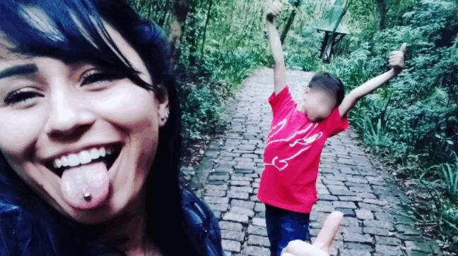 Janaina Alves mãe se afoga para salvar o filho
