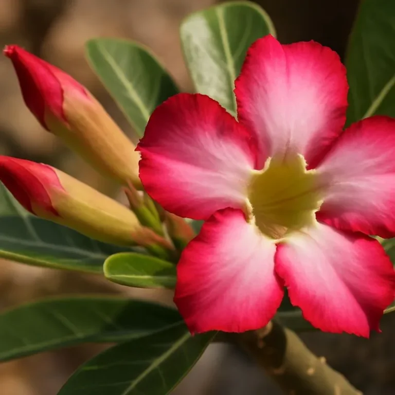 O hábito comum na rosa-do-deserto que faz botões desaparecerem