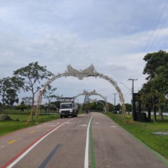 Parque Náutico, em Curitiba, começa a receber atração de Natal nesta sexta (12)