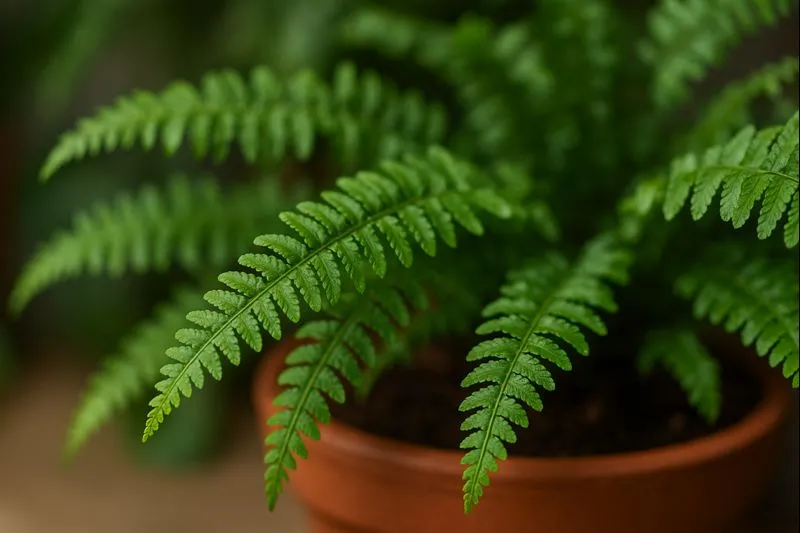 Por que algumas samambaias mantêm o verde vivo por meses e outras encharcam com facilidade