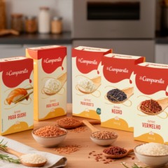 Porto a Porto traz ao país novas opções de arroz premium La Cumparsita