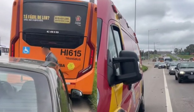 local onde aconteceu o acidente na Linha Verde