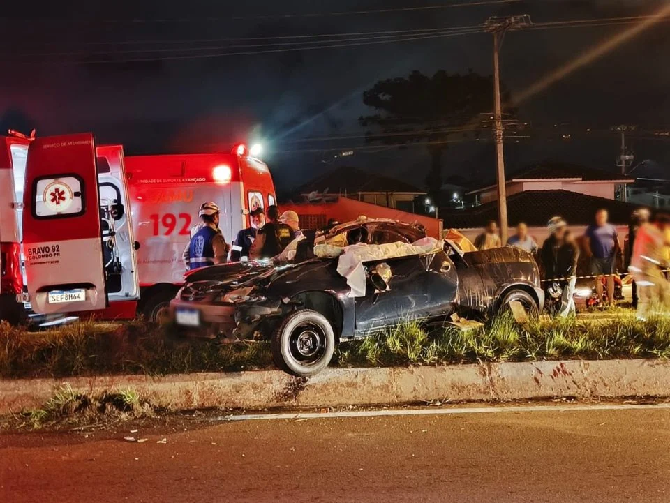 acidente em colombo