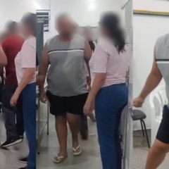 Homem agride funcionária do Hospital Santa Julia, em Bocaiúva do Sul, com soco