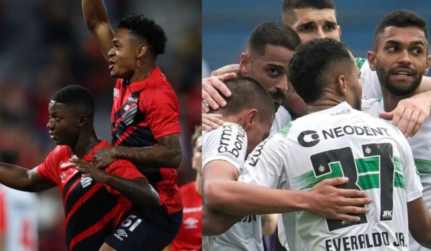 athletico e coritiba no paranaense