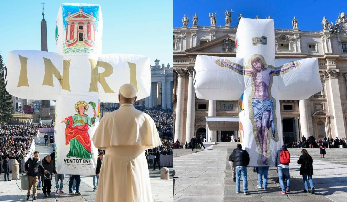 foto de Balão gigante de curitibano encanta o Vaticano em homenagem ao Papa Leão XIV
