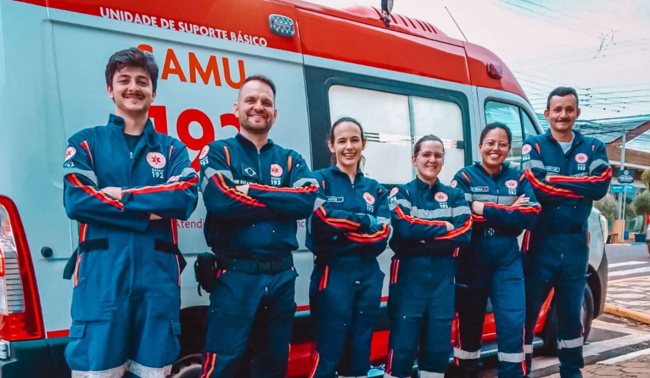 Bebê nasceu em ambulância