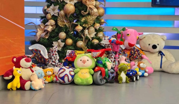 Brinquedos doados para a campanha Brinquedo Do Bem do Grupo Ric