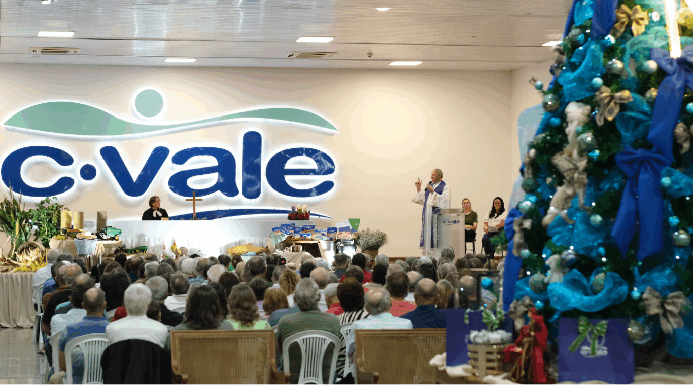 Confraternização das lideranças da C.Vale, em 2025