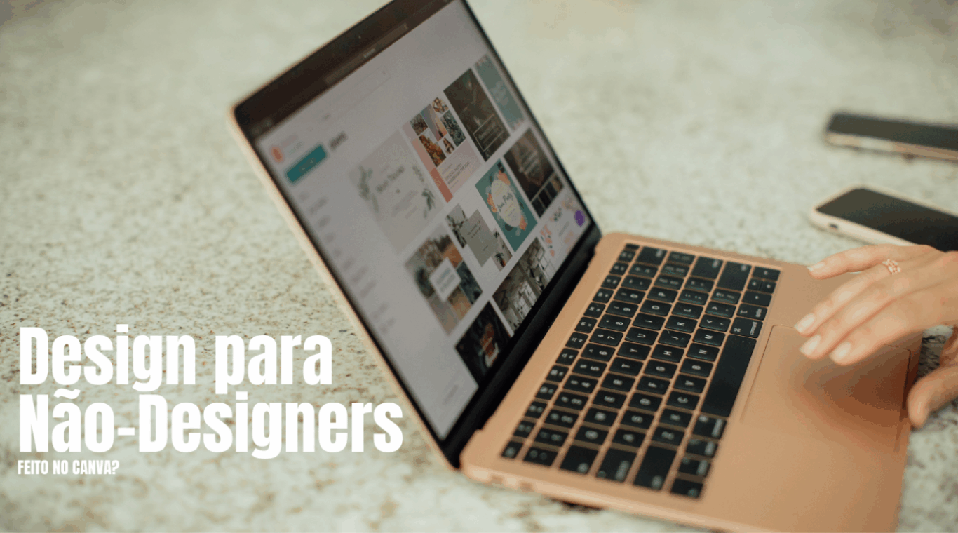 imagem ilustrativa sobre o canva para não-designers