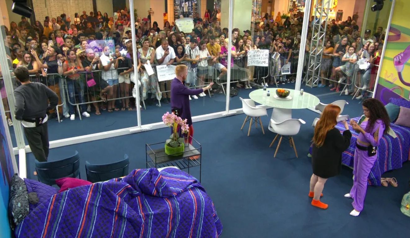 casa de vidro do BBB25