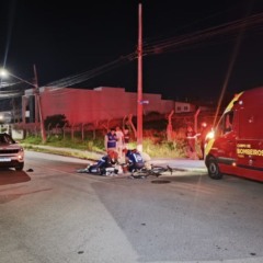 local onde o ciclista bateu no carro e morreu