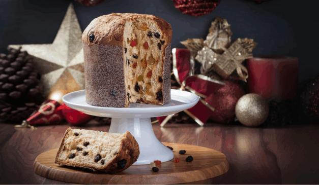 Imagem ilustrativa de um panetone, que pode ser feito em casa para o Natal.