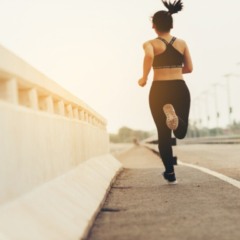 foto mulher correndo