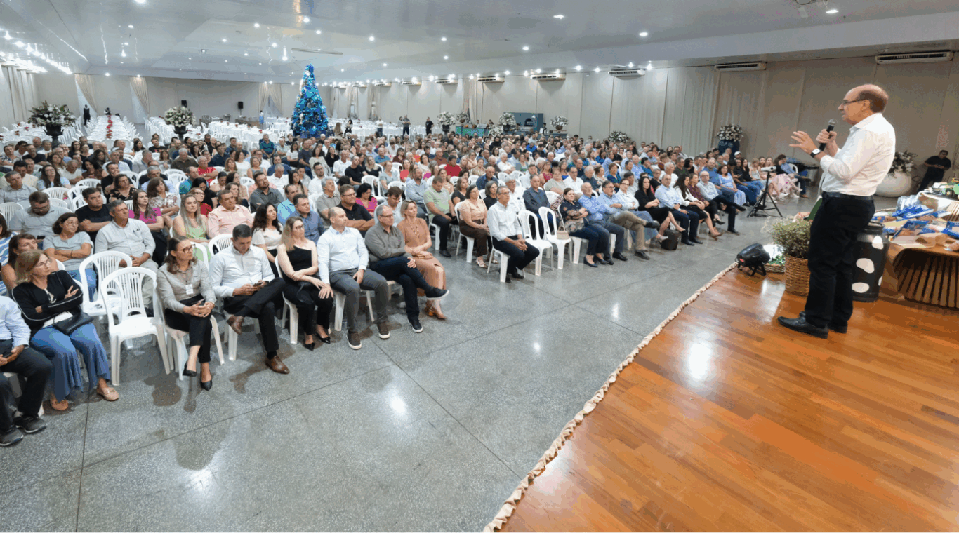 Confraternização das lideranças da C.Vale, em 2025