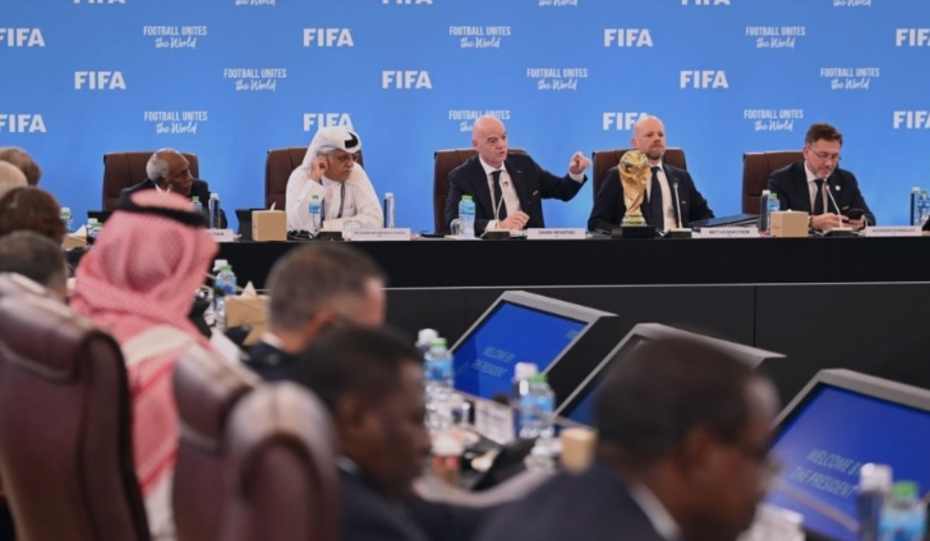 Reunião do Conselho da Fifa nesta quarta-feira, 17/12/25.