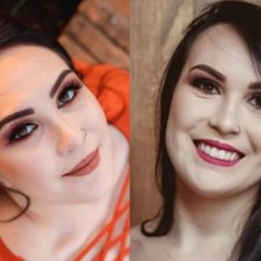 colagem com fotos de Bruna Maria Oliveira, enfermeira de aproximadamente 30 anos, encontrada morta em alojamento do samu