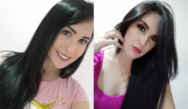 colagem com fotos de Bruna Maria Oliveira, enfermeira de aproximadamente 30 anos, encontrada morta em alojamento do samu