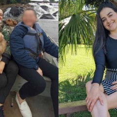 Montagem com fotos de Thais Ferreira, estudante de nutrição vítima de acidente