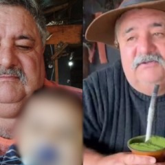 Montagem co mduas fotos do ex-vereador Jandir Bueno