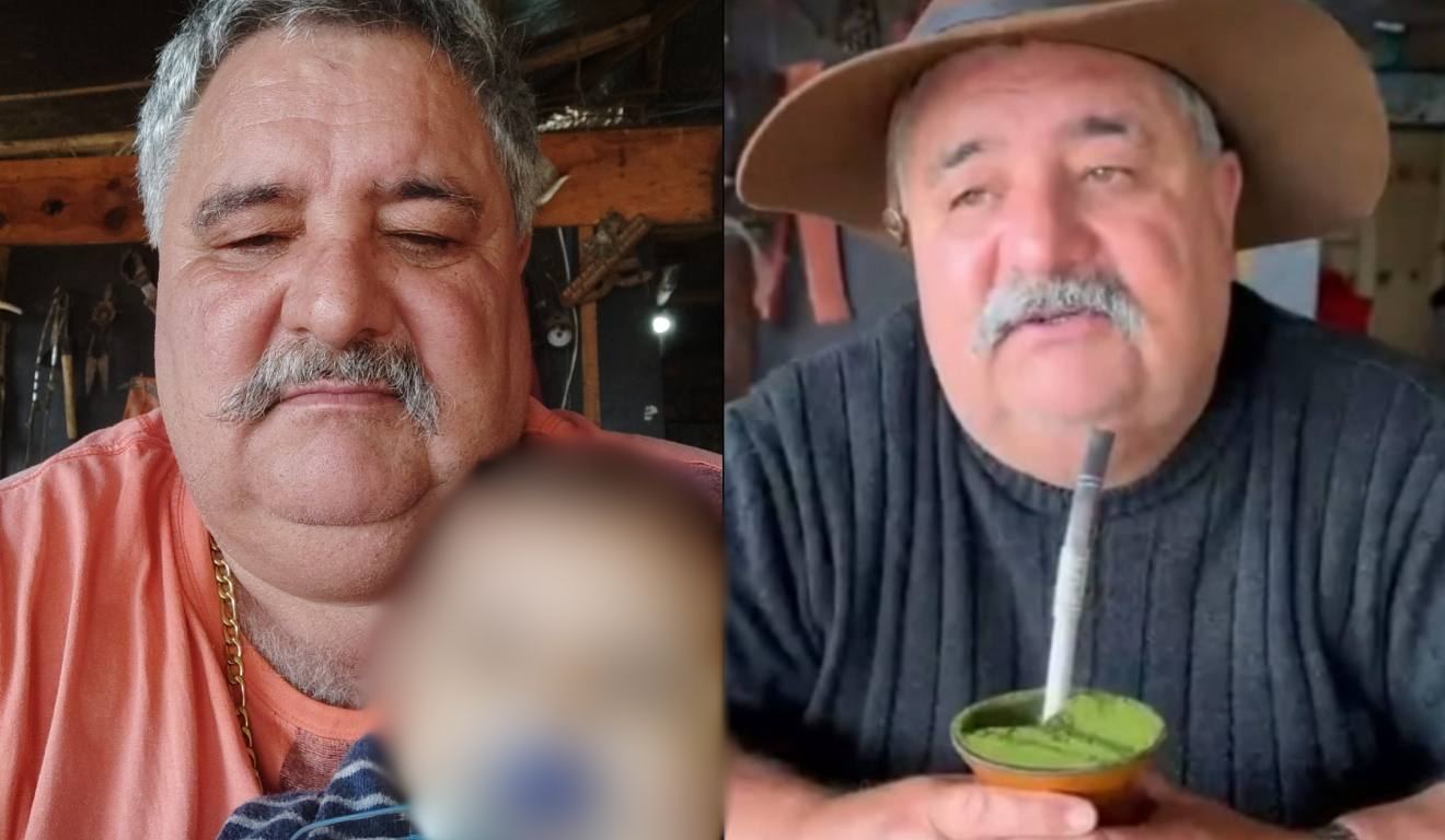 Montagem co mduas fotos do ex-vereador Jandir Bueno