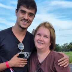 fã com elize matsunaga