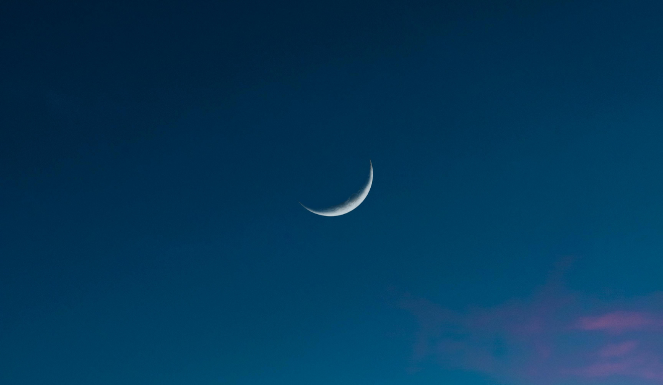 Imagem ilustrativa da lua nova.