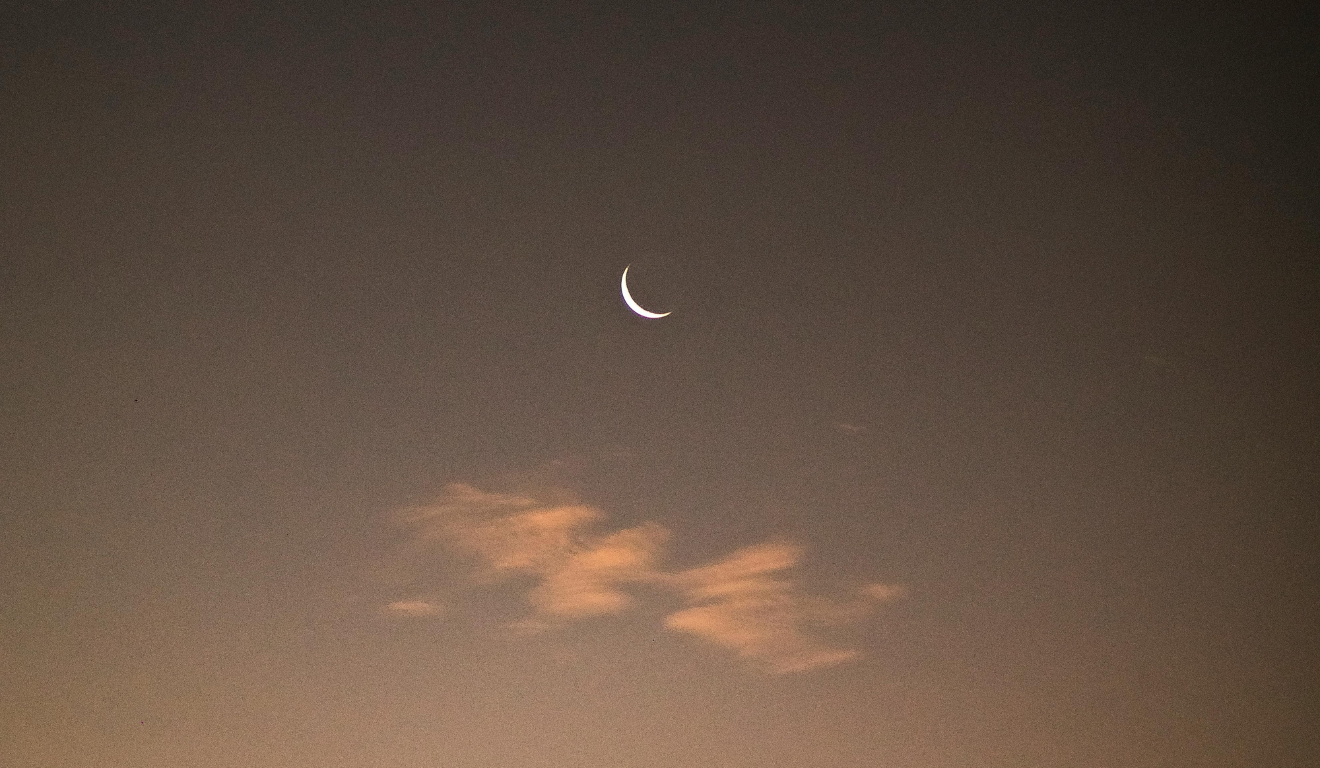 Imagem ilustrativa da lua nova.