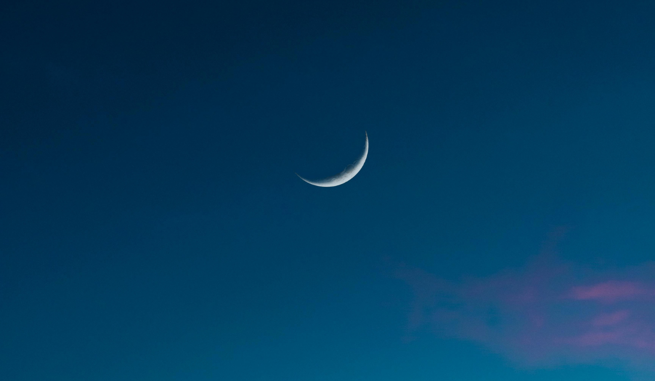 Imagem ilustrativa da lua nova.