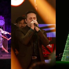 Colagem com atrações.