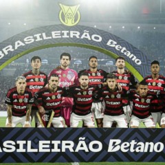 Equipe do Flamengo que começou o jogo com o Ceará.