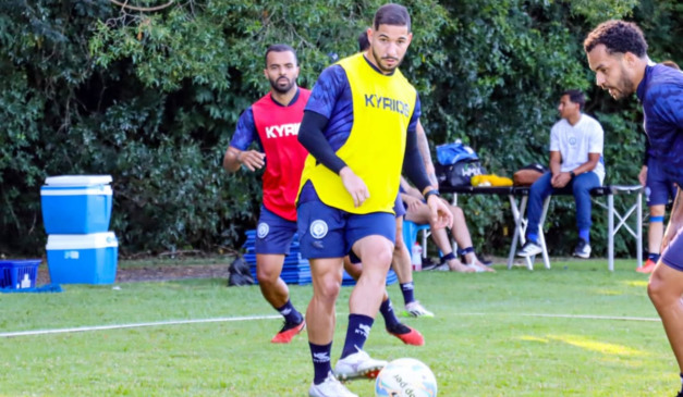 Azulão já iniciou a pré-temporada. (Foto: Franz Fleischfresser/ Foz do Iguaçu)