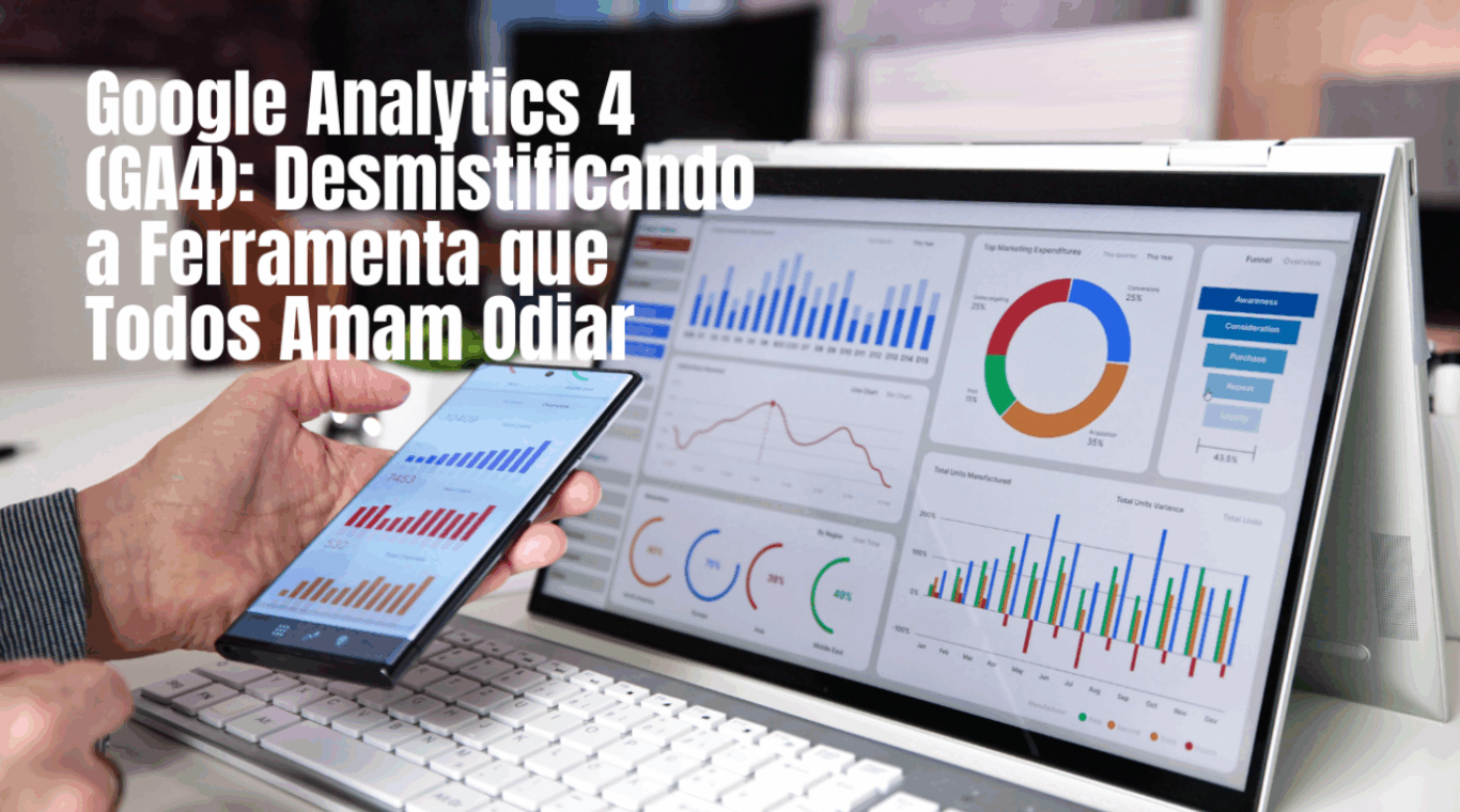 imagem gerada por IA para ilustrar GA4