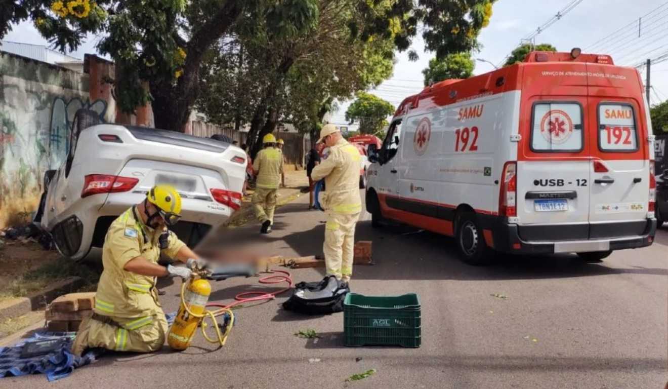 Homem tem braço decepado em acidente