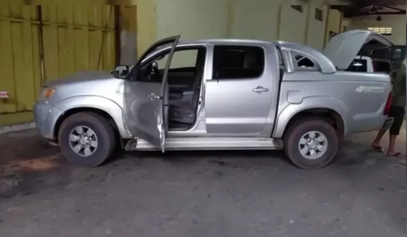 Caminhonete roubada em Medianeira foi recuperada pela Polícia Civil.