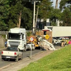Idoso que morreu atropelado por caminhão em Curitiba