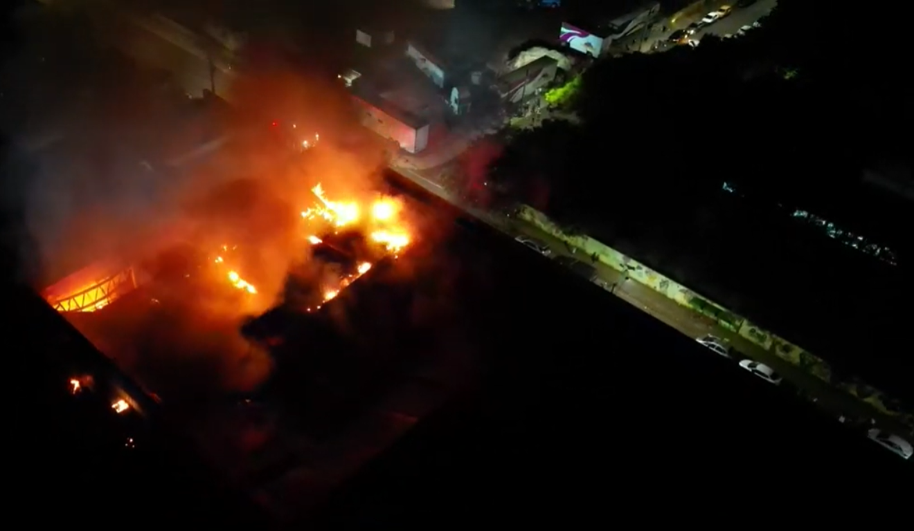 incêndio supermercado Cambé