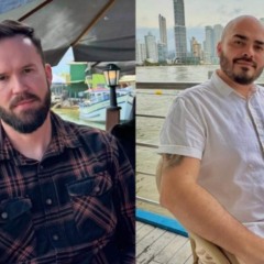 Influenciador Robson Maldonado foi encontrado morto a facadas em Cambori&uacute;; Ex-companheiro Rodrigo dos Santos &eacute; o principal suspeito do crime.