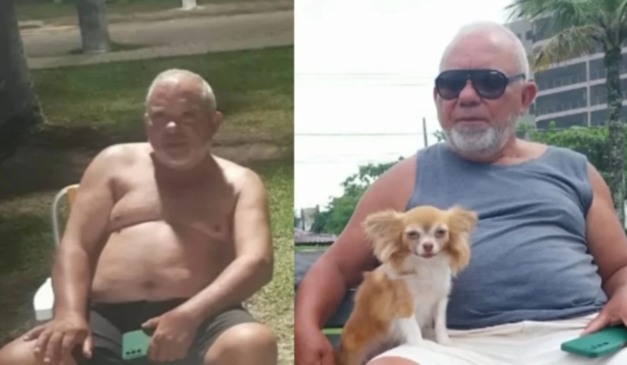 colagem com fotos do empresário Antonio Custodio da Veiga, 72 anos